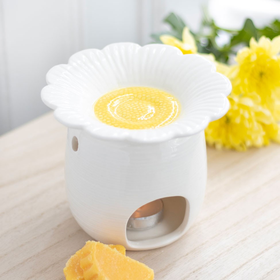 Ceramic Daisy Wax Melt Burner