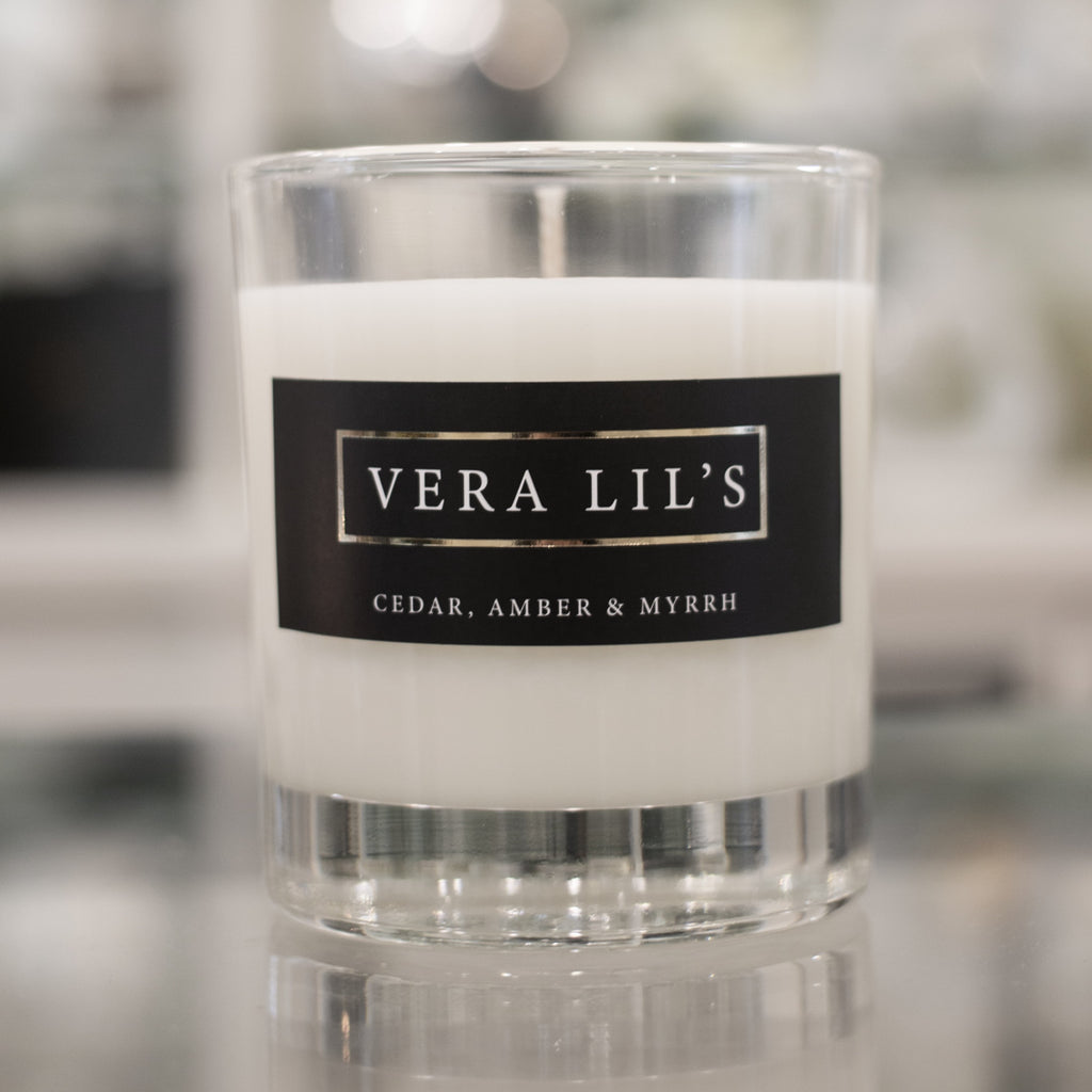Cedar, Amber and Myrrh Candle 30cl