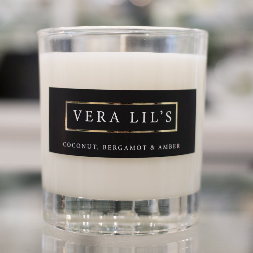 Coconut, Bergamot and Amber Candle 30cl