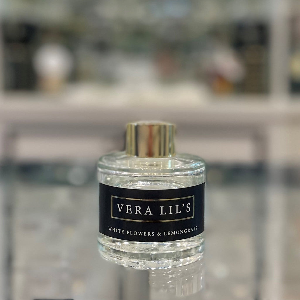 White Flowers and Lemongrass 100ml Reed Diffuser