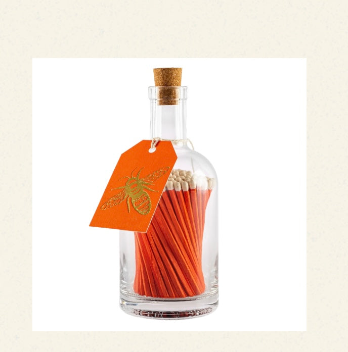 Gold Bee Tag Match Bottle