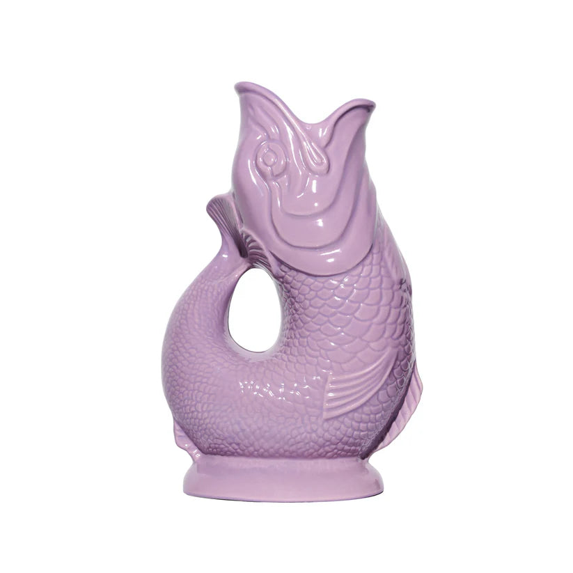 Gluggle Jug - Extra Large -  Lilac White