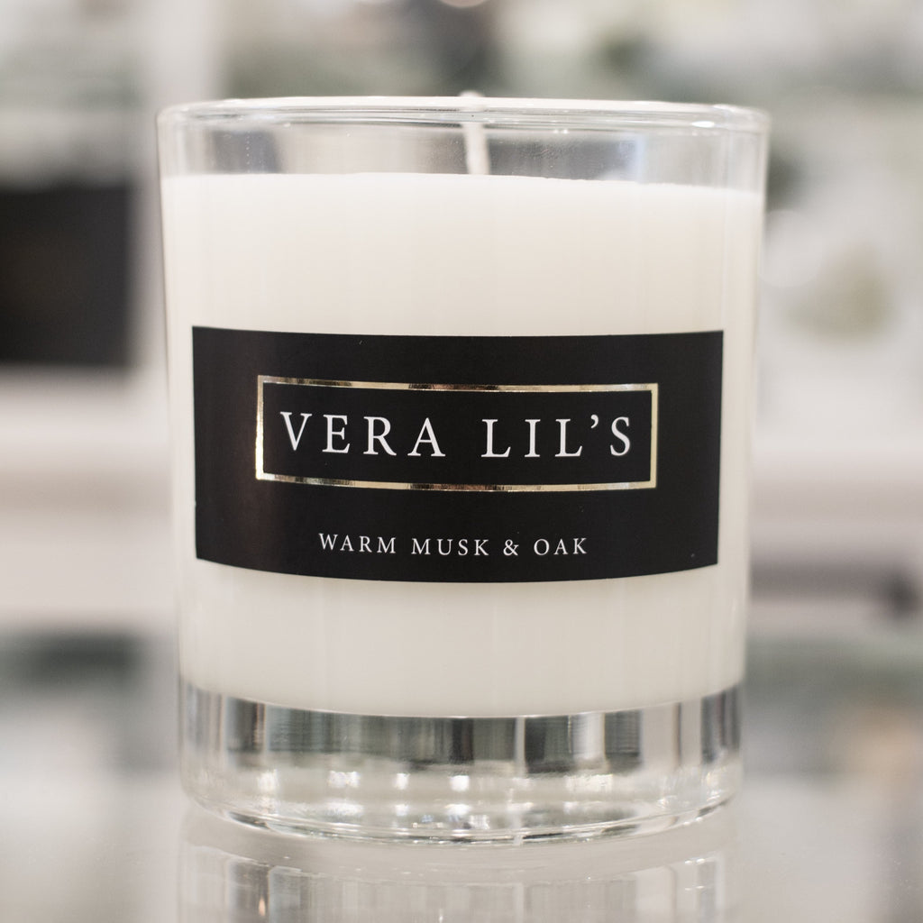 Warm Musk and Oak Candle 30cl
